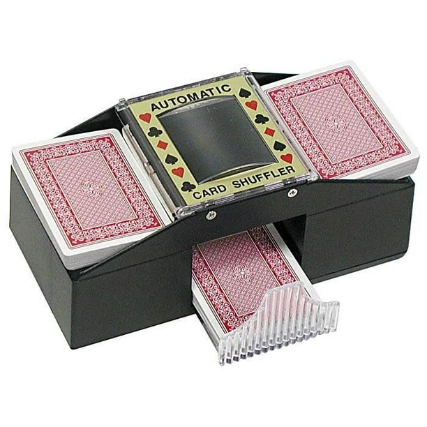 Automatic Card Shuffler Machine 2 IN 1 Dealing Playing Cards Fast And Easy